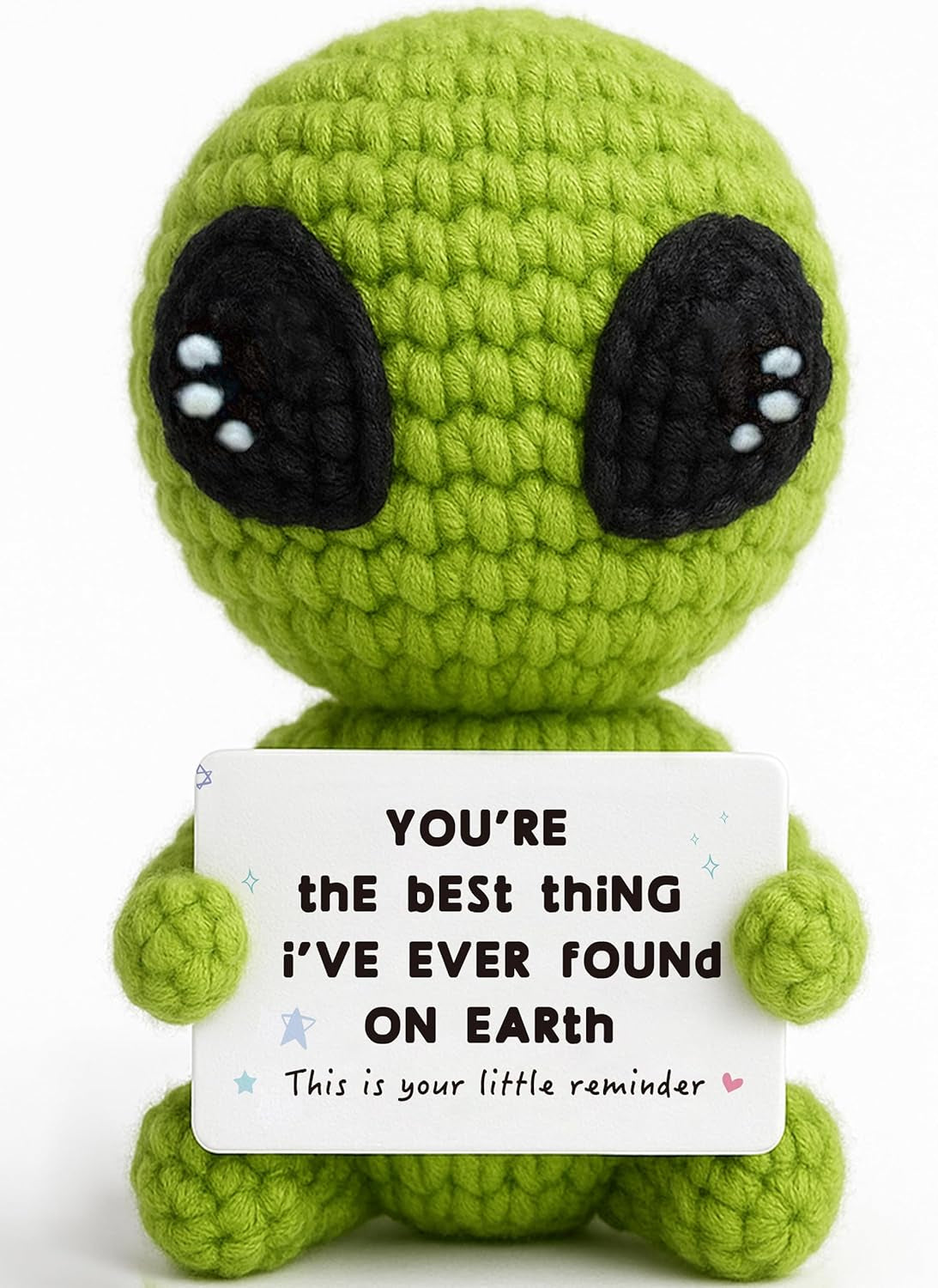 Unique Crochet Alien Gift