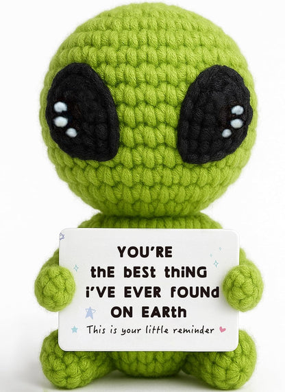 Unique Crochet Alien Gift